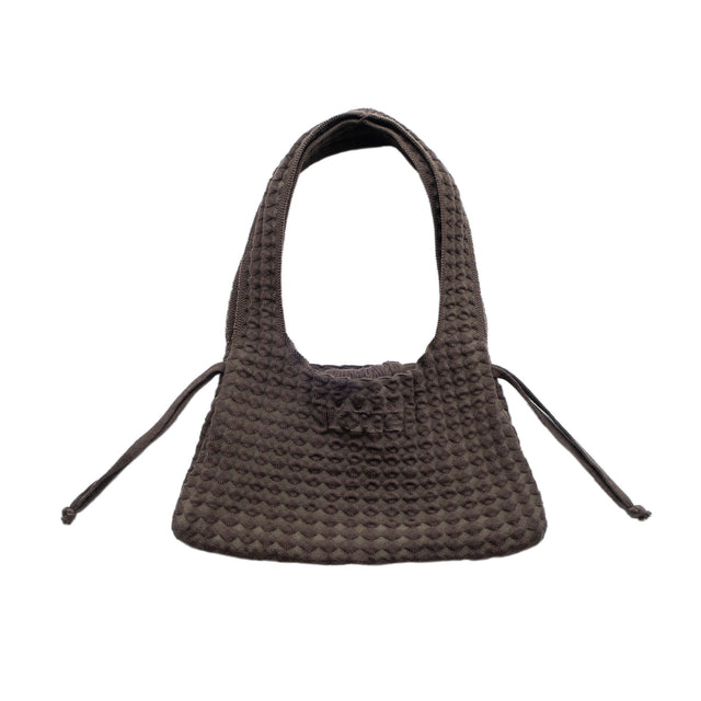 Alma Bag Small -  olive green / checks